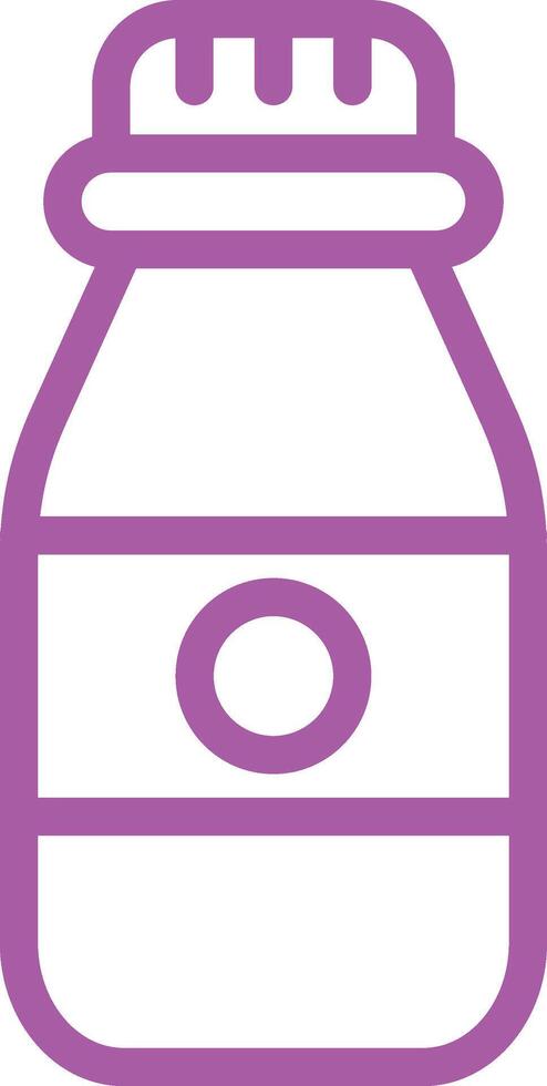 Vial bottle Icon Design Illustration vector