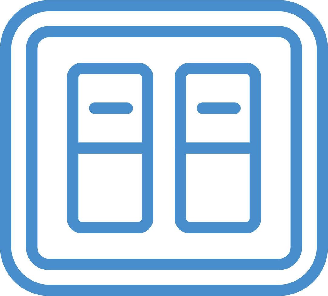 Switch Icon Design Illustration vector