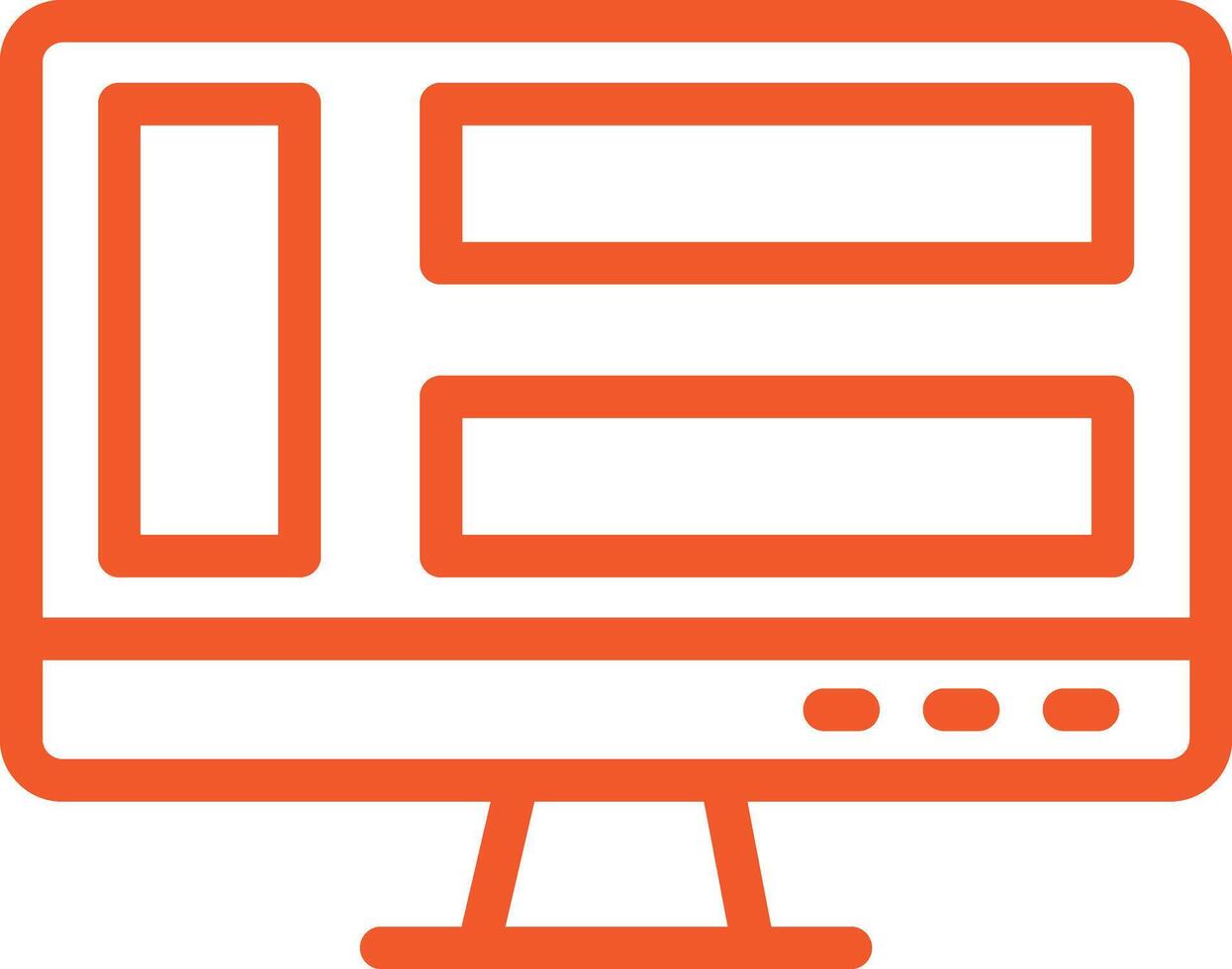 Dashboard Icon Design Illustration vector