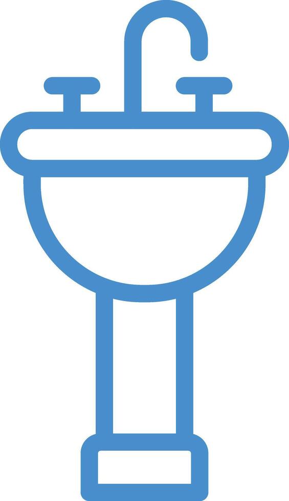 Sink Icon Design Illustration vector