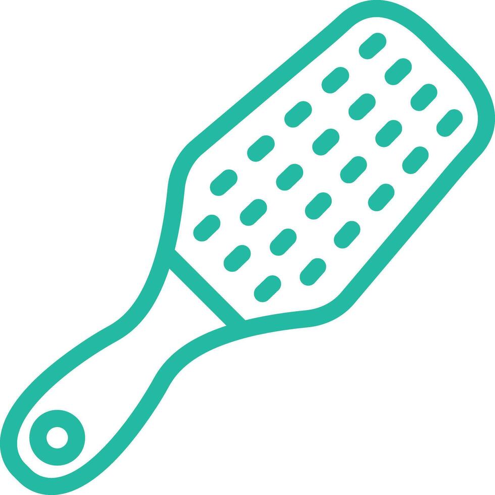 Hair brush Icon Design Illustration vector