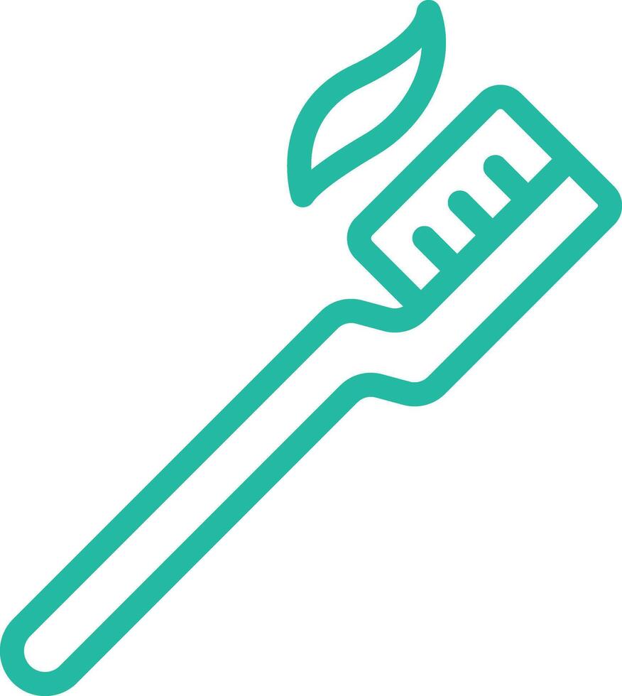 Toothbrush Icon Design Illustration vector