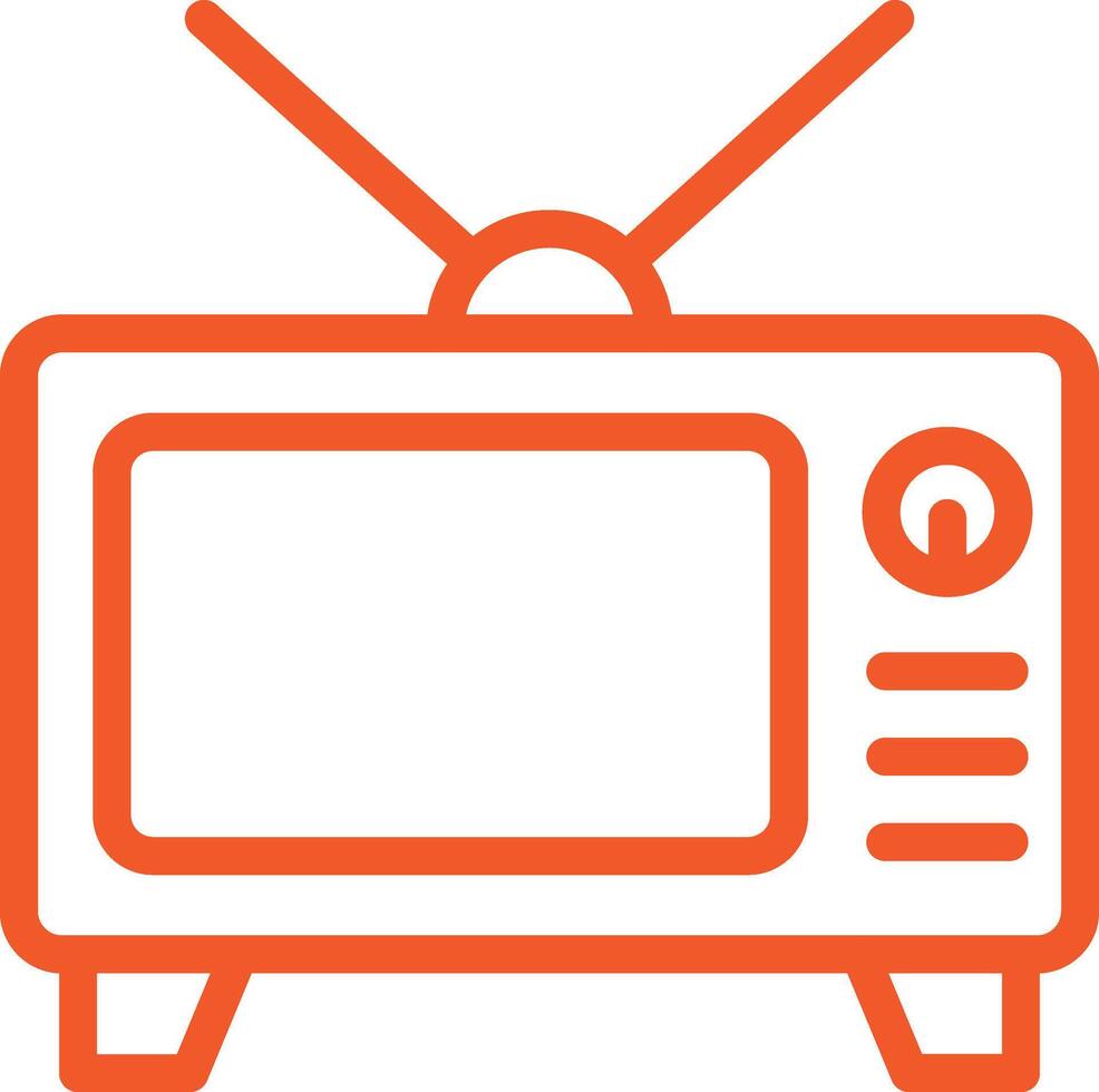 Tv Icon Design Illustration vector