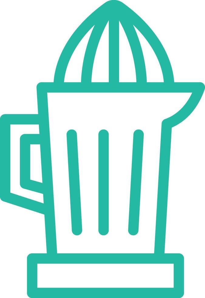 Citrus juicer Icon Design Illustration vector