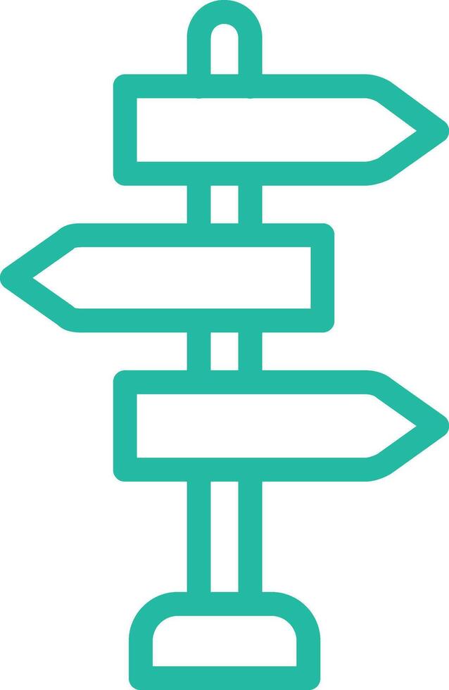 Signboard Icon Design Illustration vector