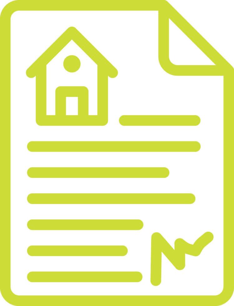 House document Icon Design Illustration vector