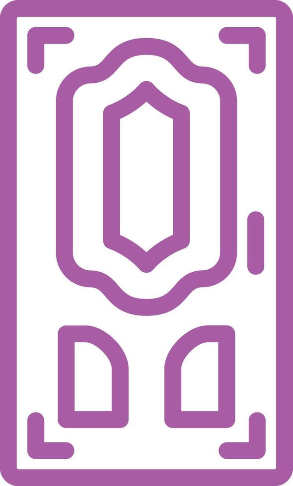 Door Icon Design Illustration vector