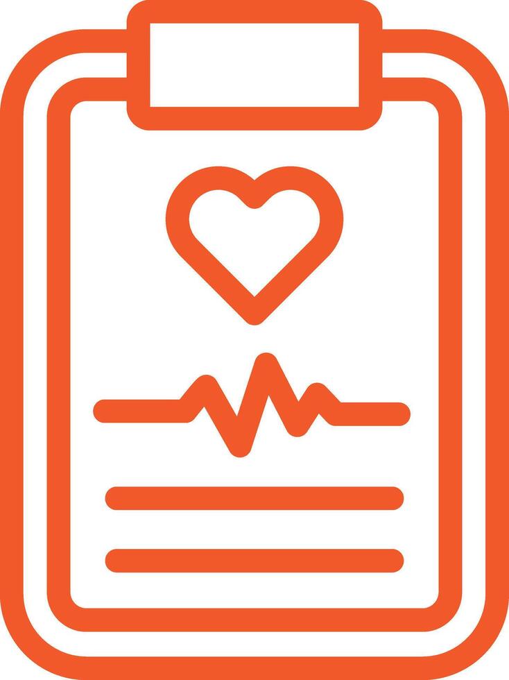Health Check Icon Design Illustration vector
