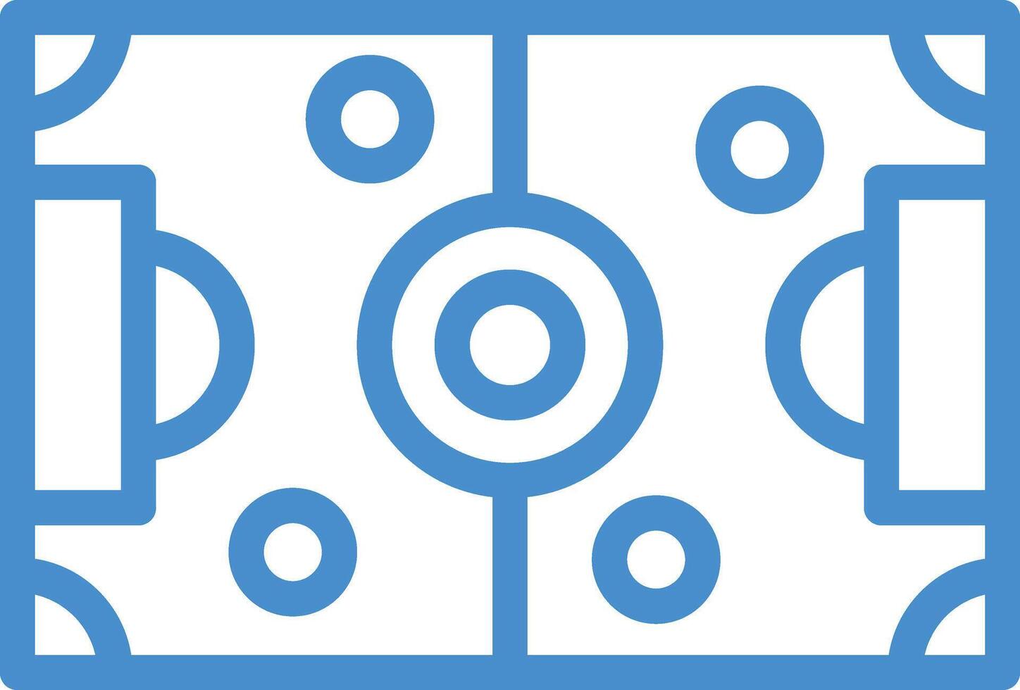Soccer Field Icon Design Illustration vector