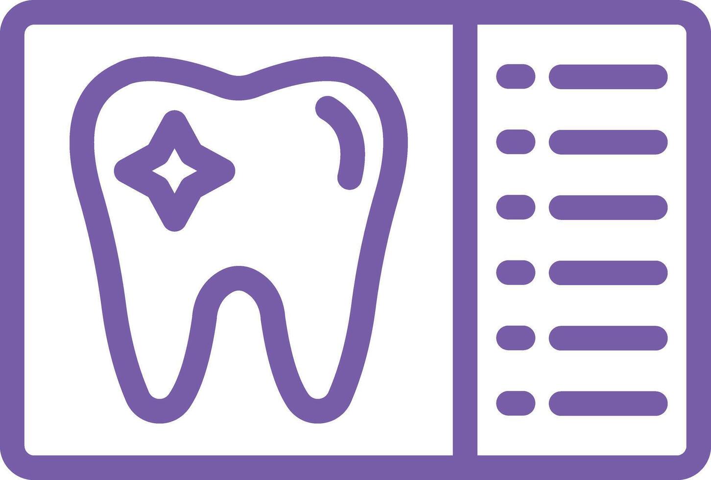 X Ray Icon Design Illustration vector