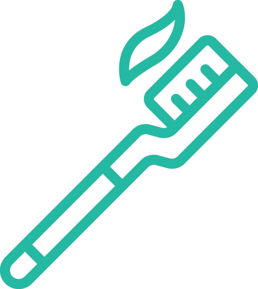 Toothbrush Icon Design Illustration vector