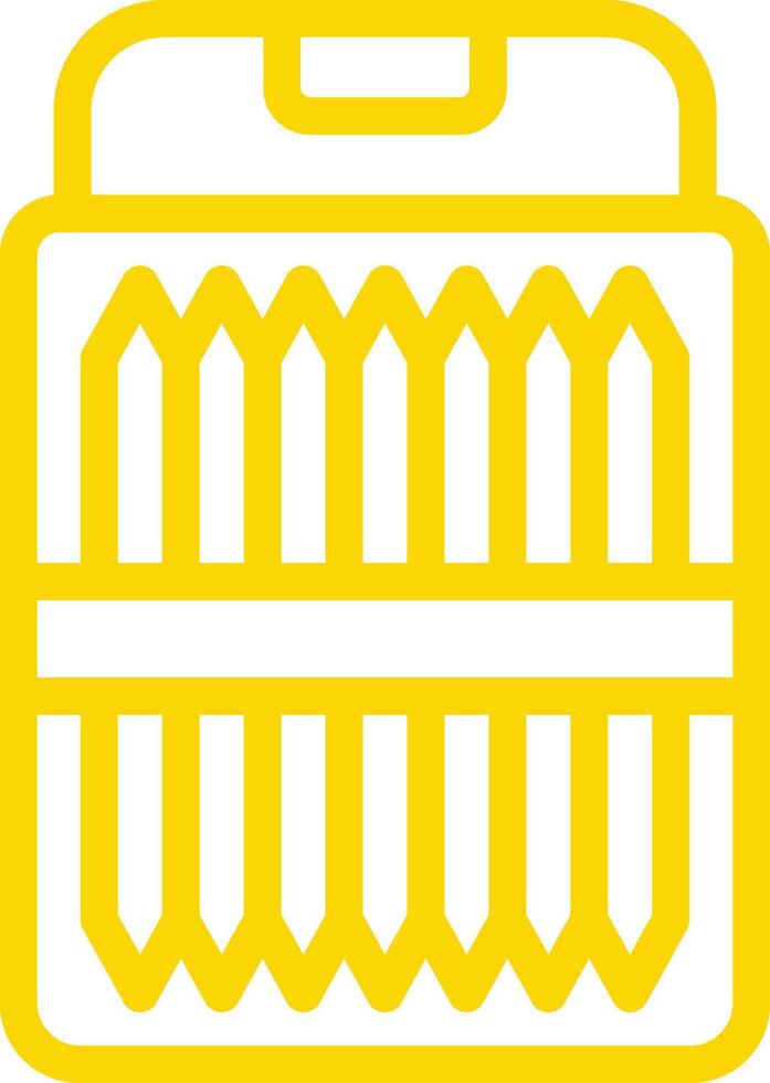 Toothpick Icon Design Illustration vector