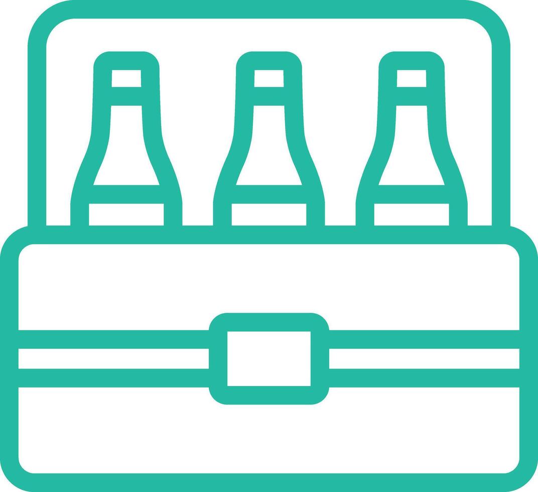 Beer Box Icon Design Illustration vector
