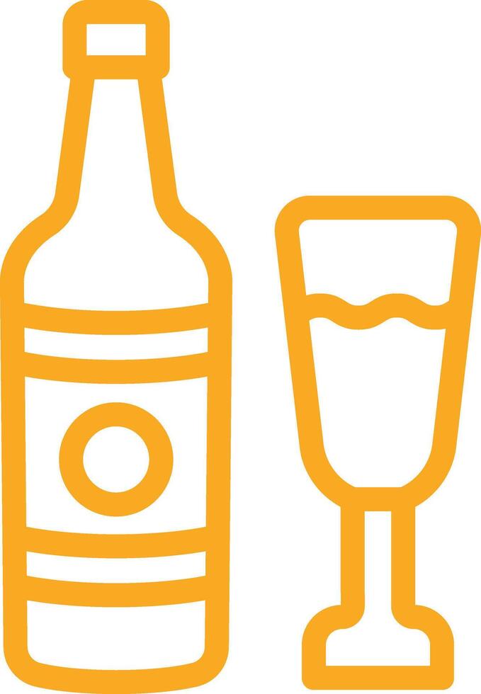 Champagne Icon Design Illustration vector