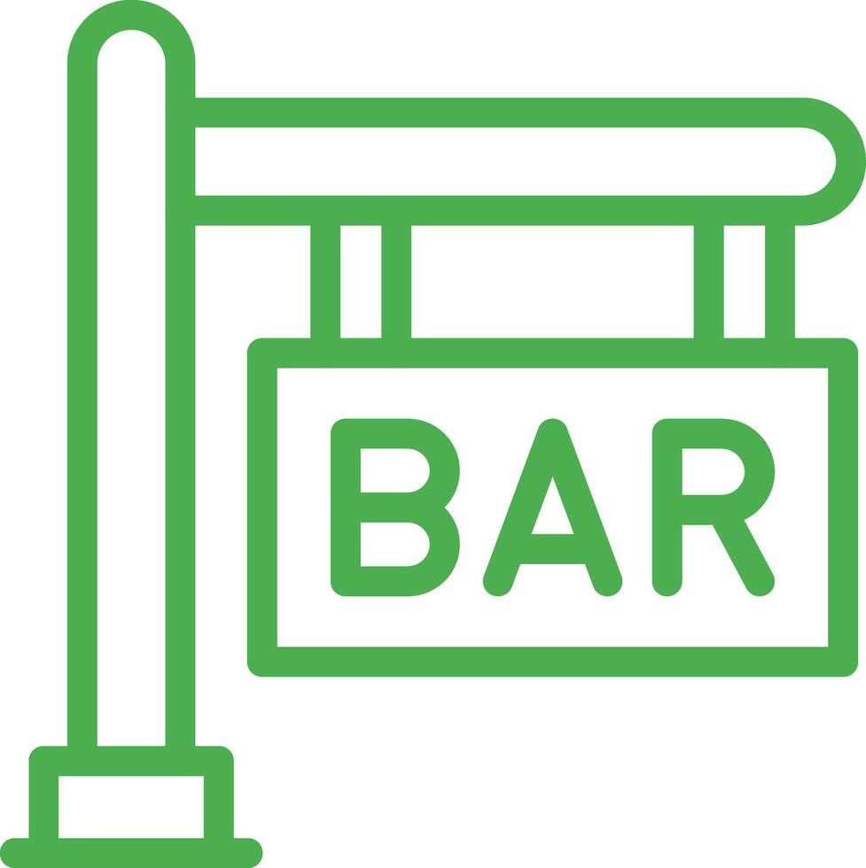 Signboard Icon Design Illustration vector