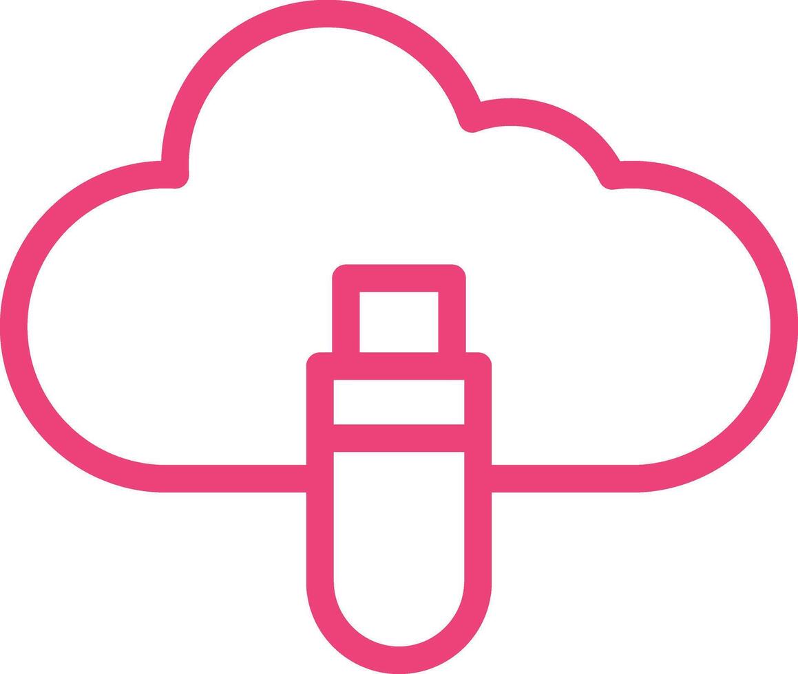 Usb Icon Design Illustration vector
