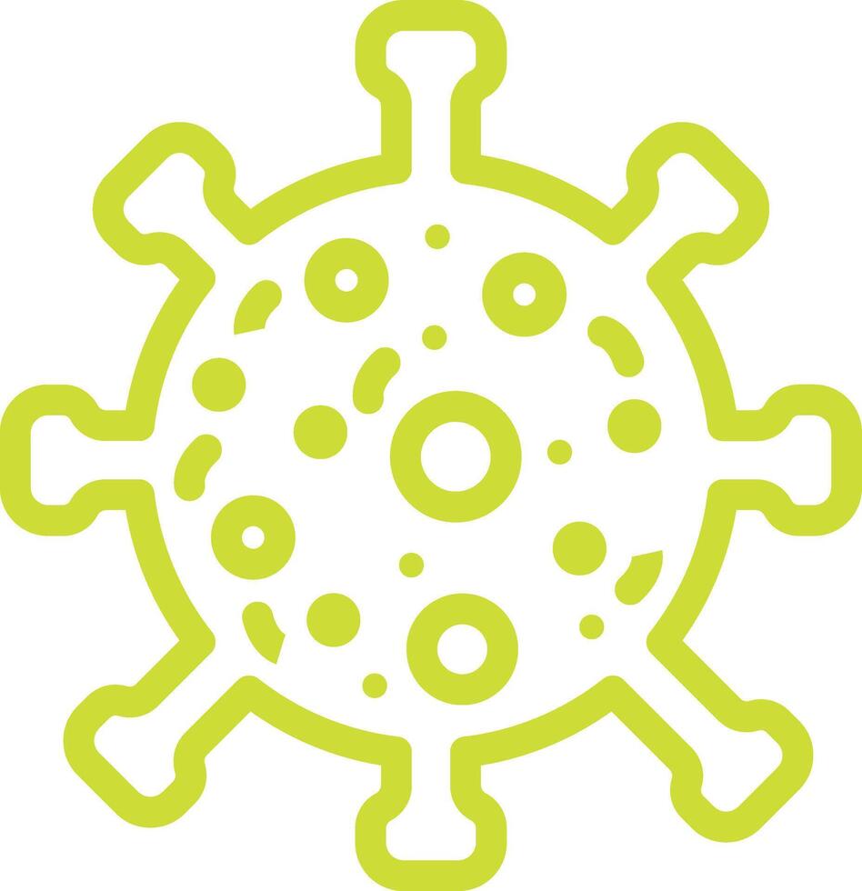 Virus Icon Design Illustration vector
