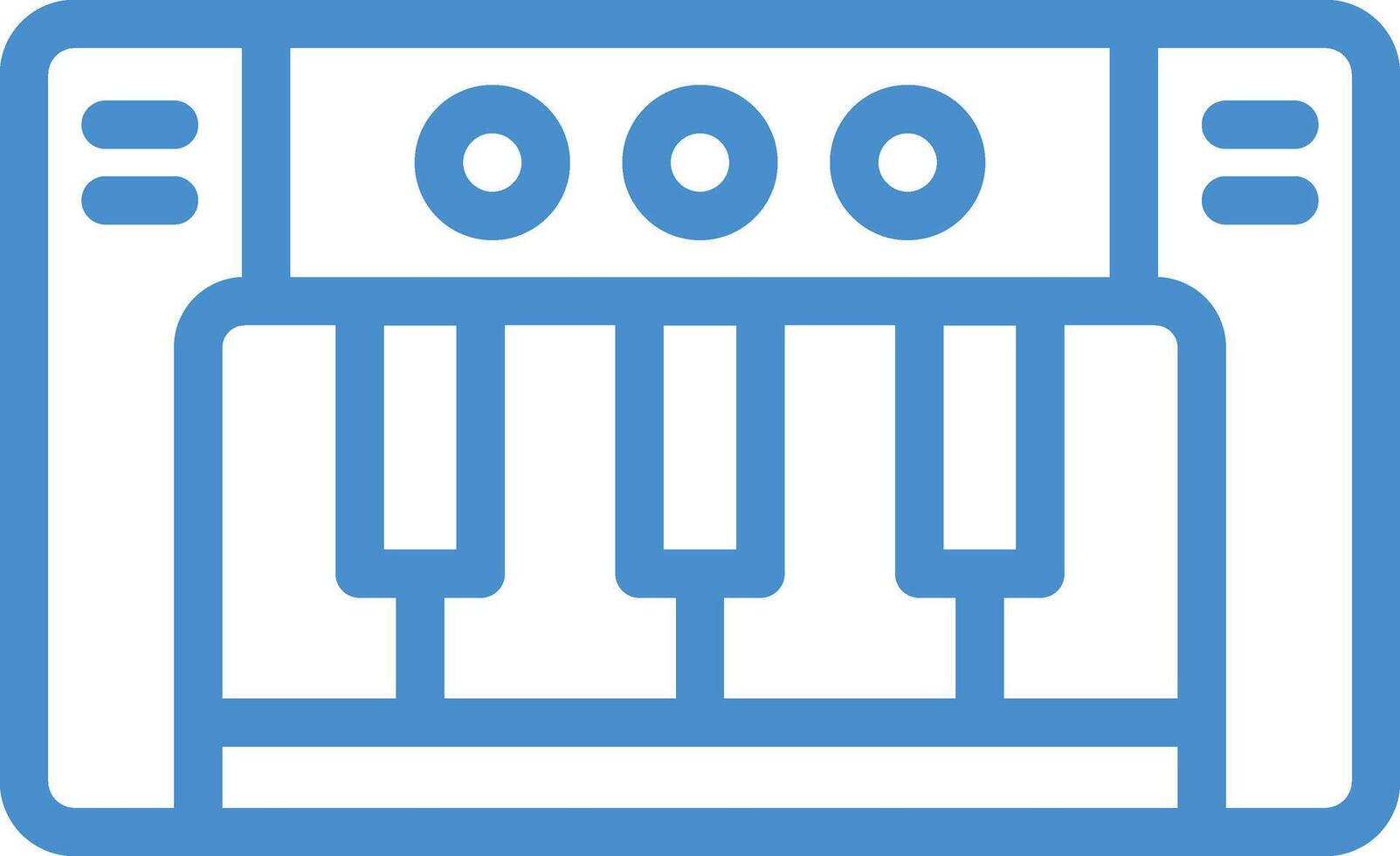 Piano Icon Design Illustration vector