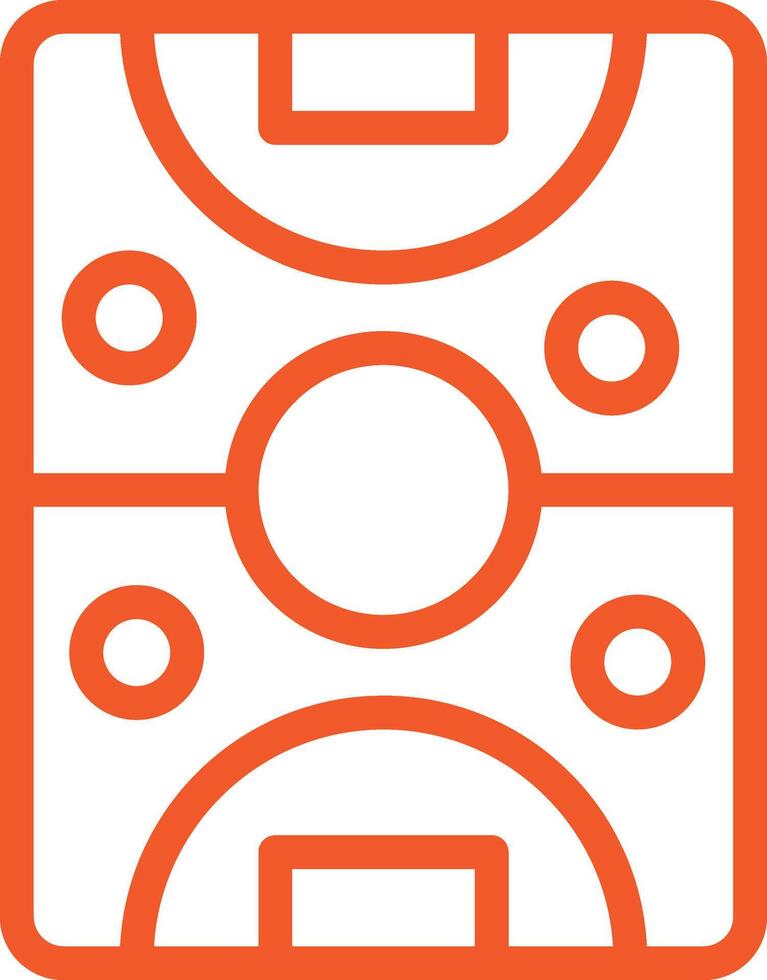 Air hockey Icon Design Illustration vector