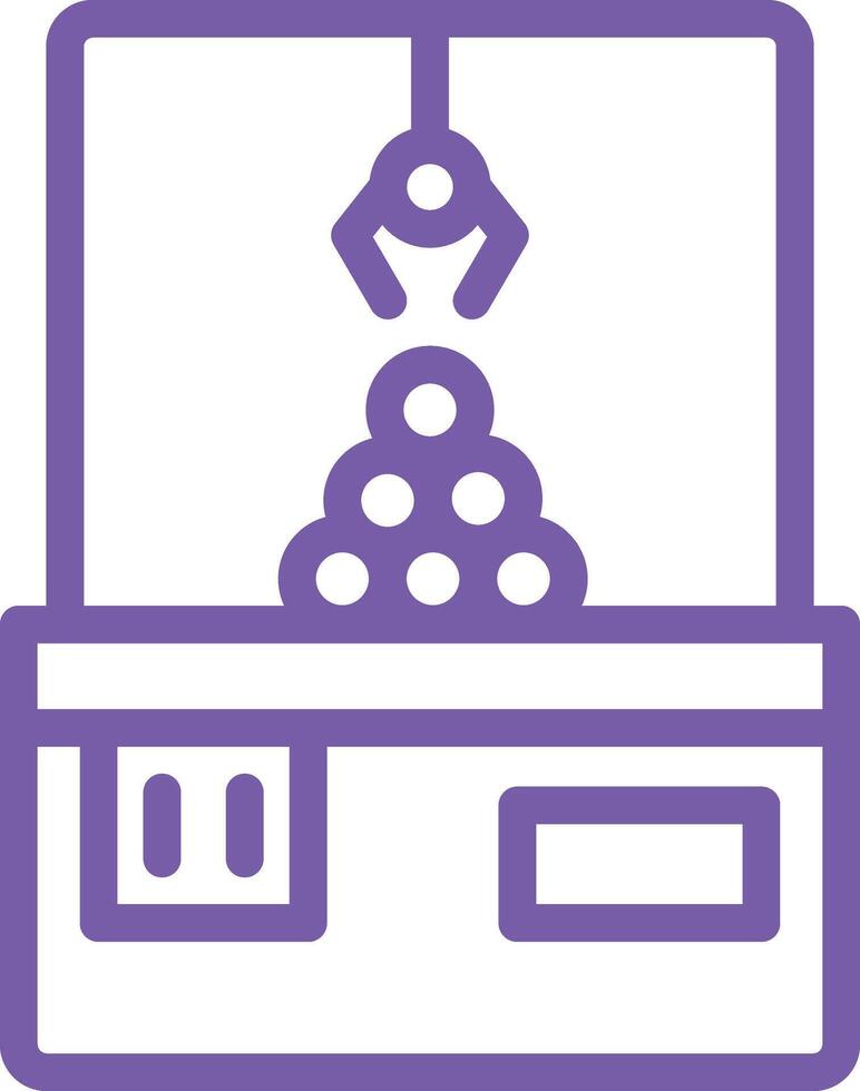 Crane machine Icon Design Illustration vector
