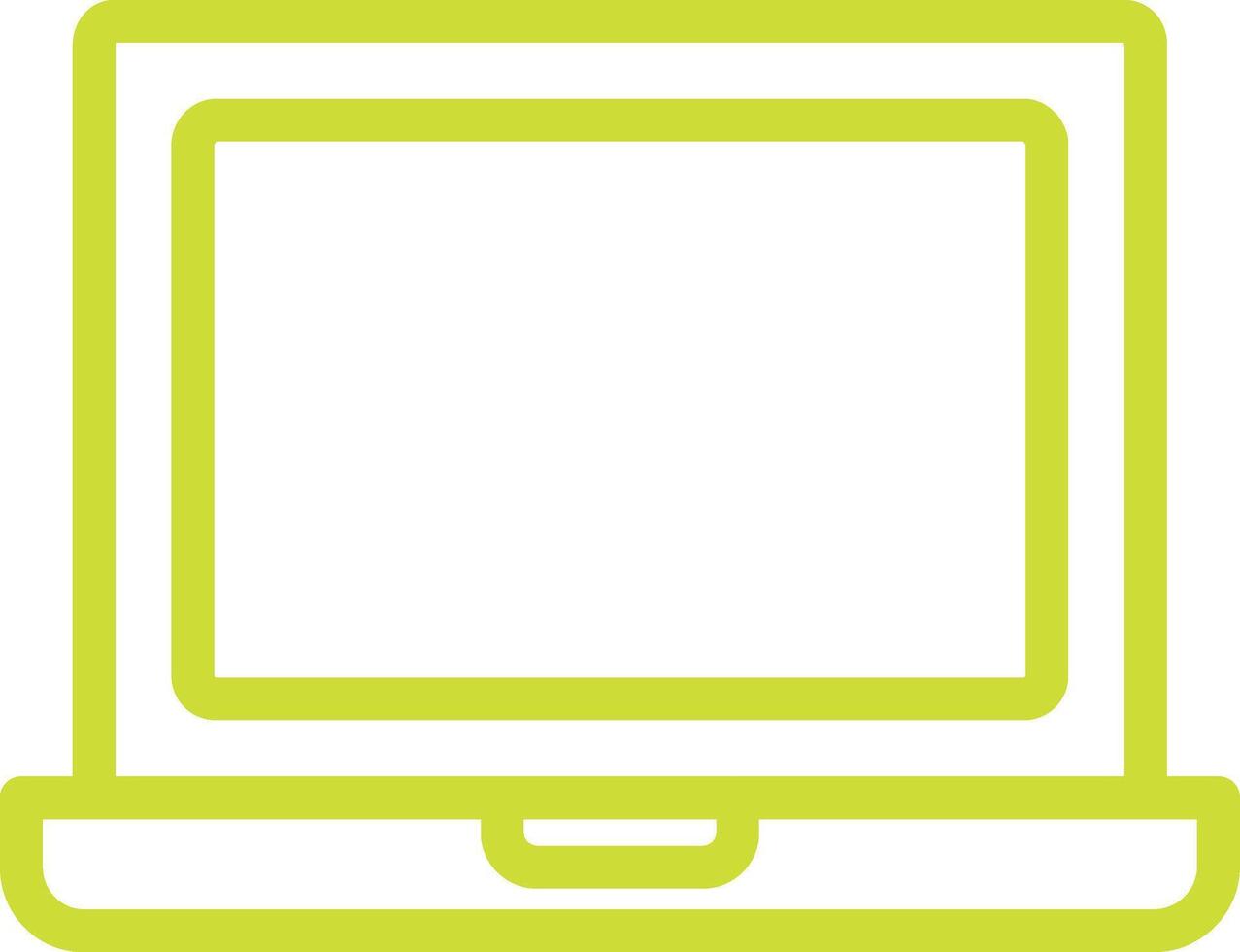 Laptop Icon Design Illustration vector