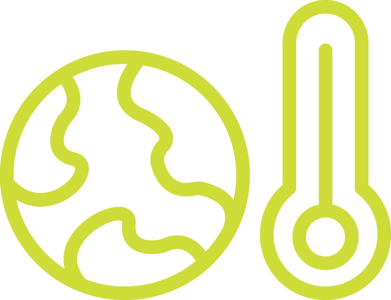 Climate change Icon Design Illustration vector
