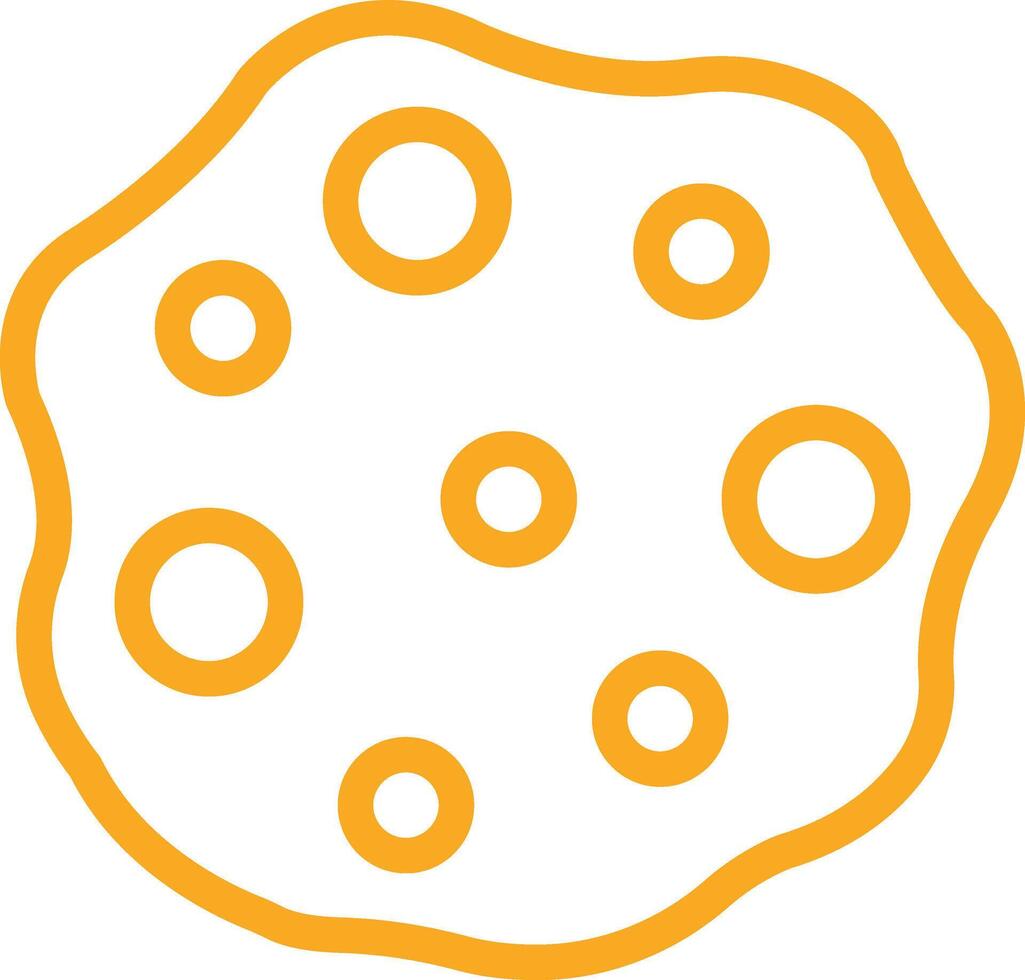 Asteroid Icon Design Illustration vector