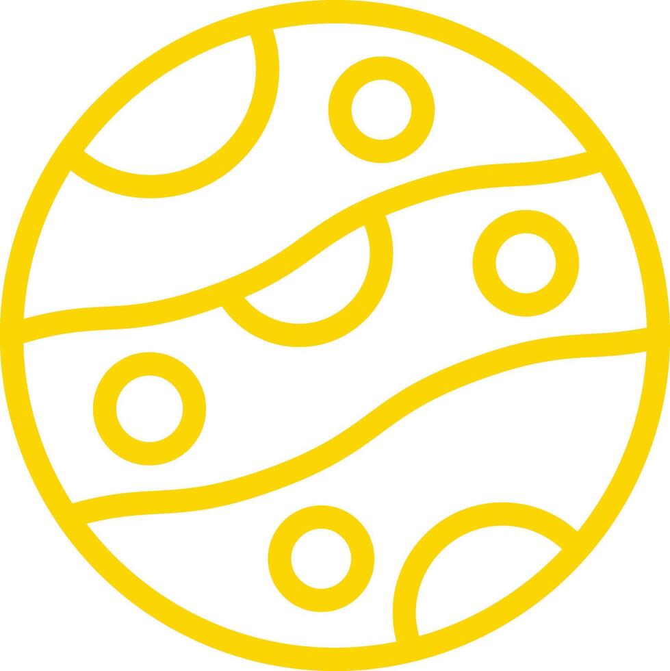 Planet Icon Design Illustration vector