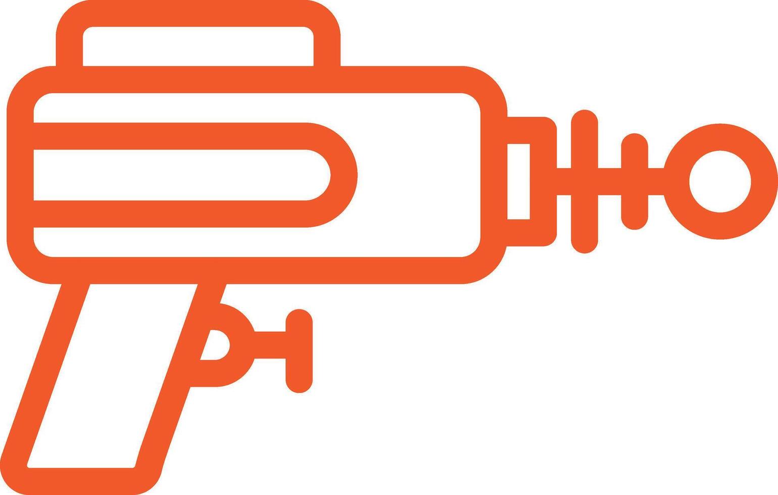 Laser gun Icon Design Illustration vector