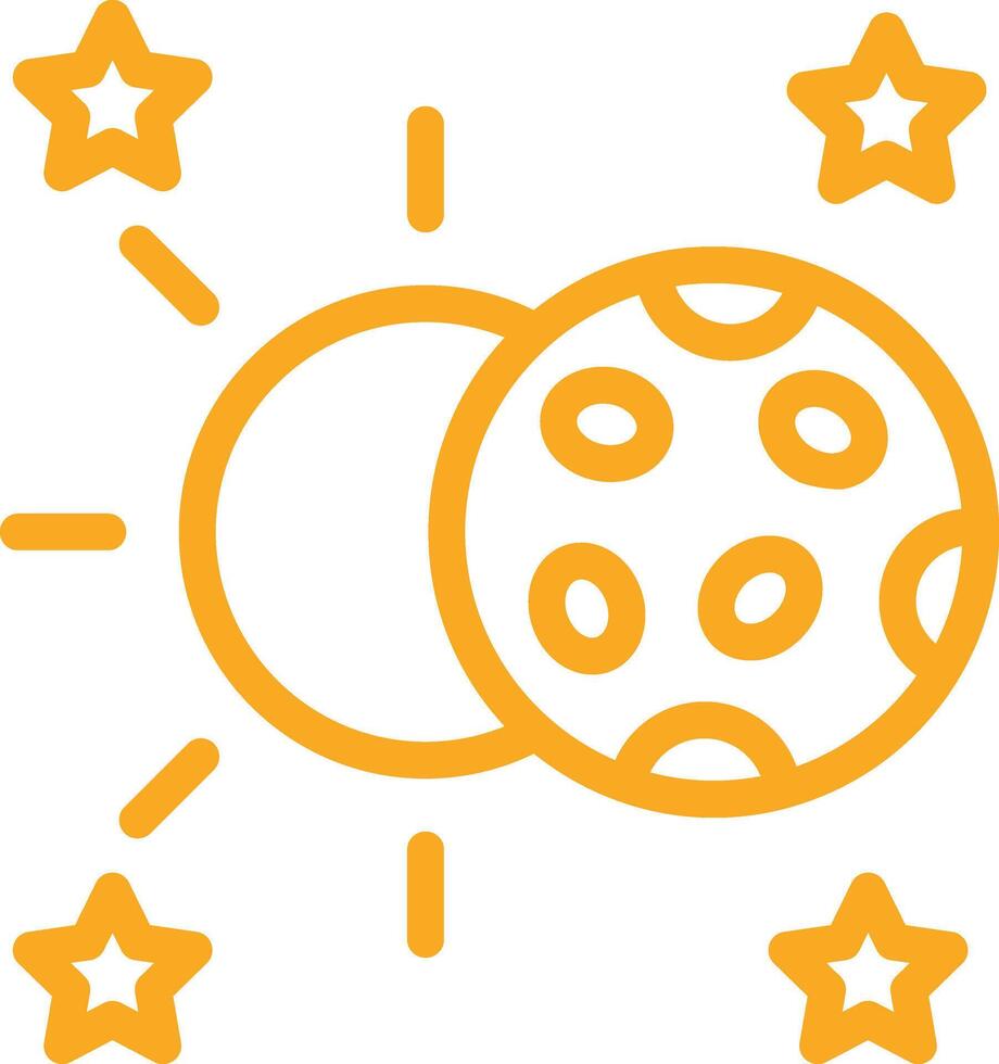 Lunar Icon Design Illustration vector