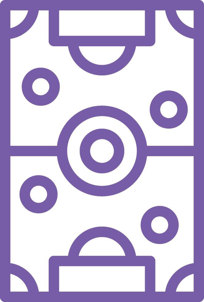 Soccer field Icon Design Illustration vector