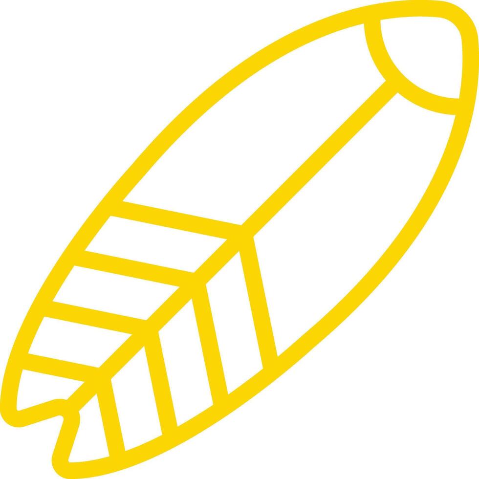Surf board Icon Design Illustration vector