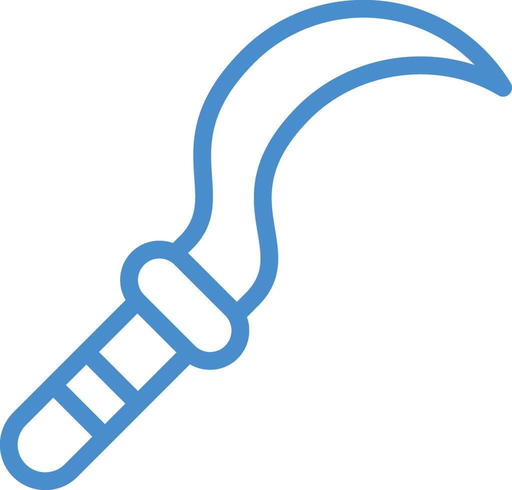 Sickle Icon Design Illustration vector