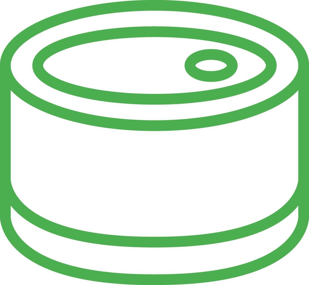 Canned food Icon Design Illustration vector