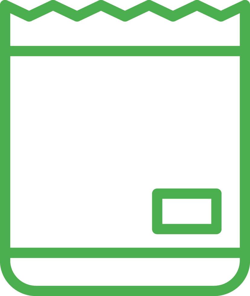 Paper bag Icon Design Illustration vector