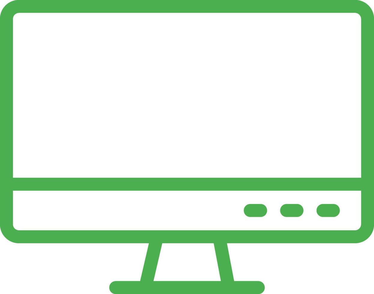 Lcd Icon Design Illustration vector