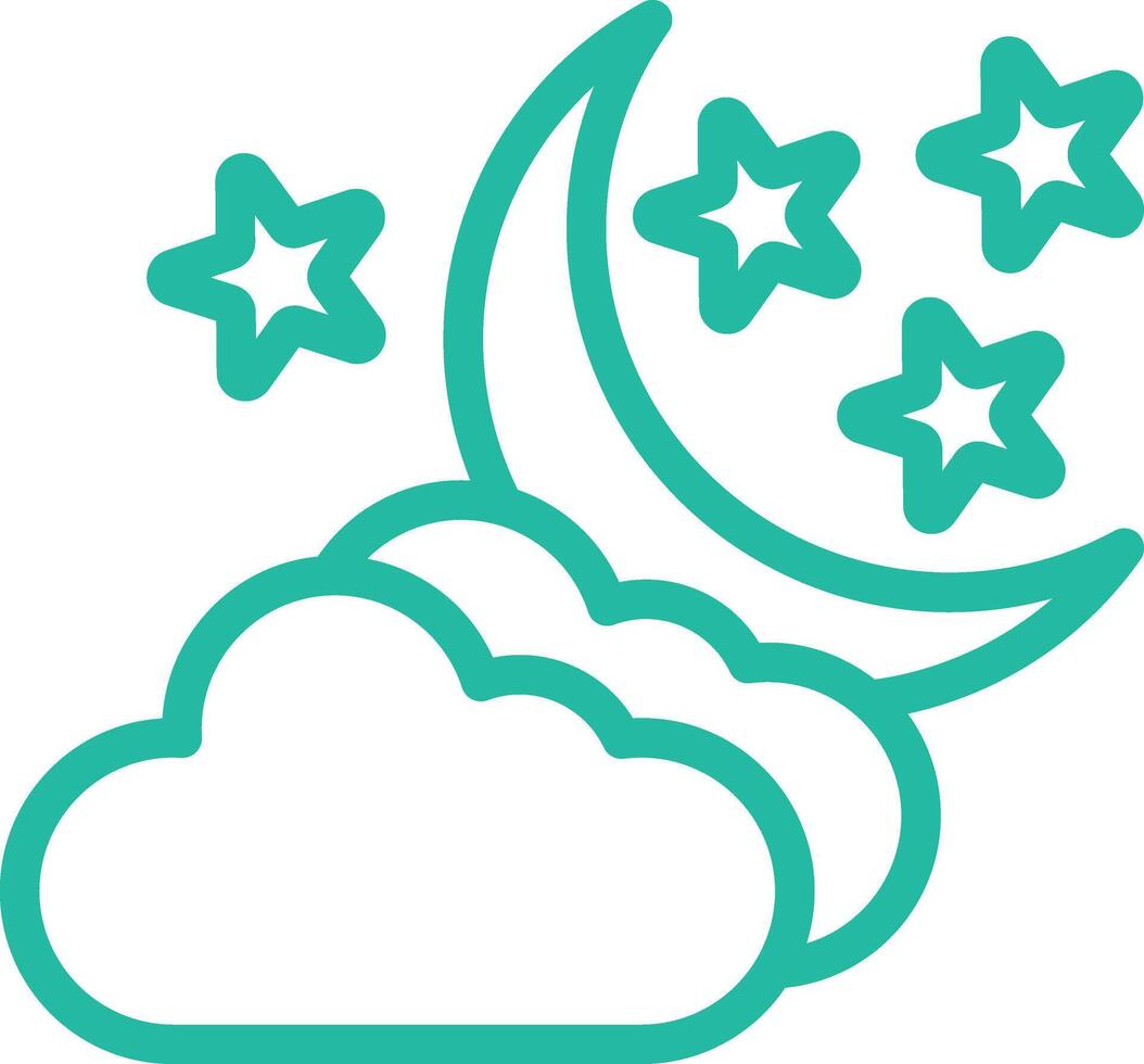 Night Icon Design Illustration vector