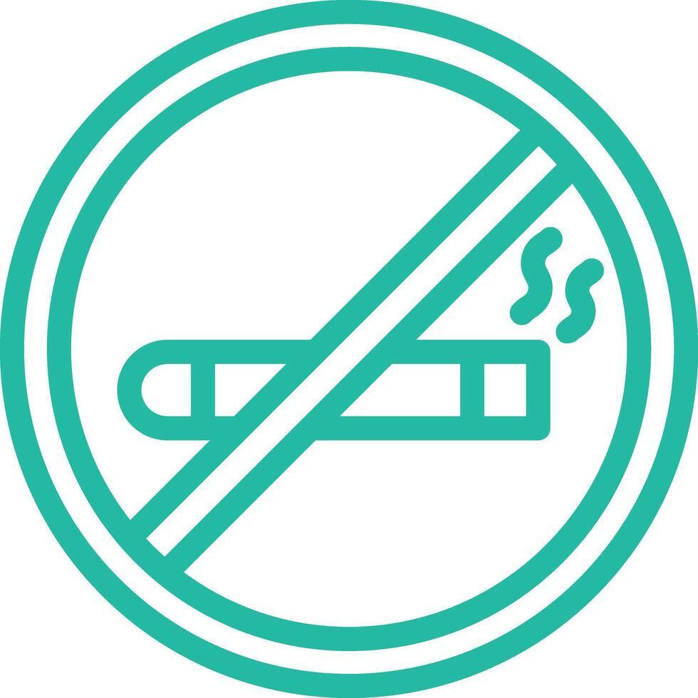 No smoking Icon Design Illustration vector