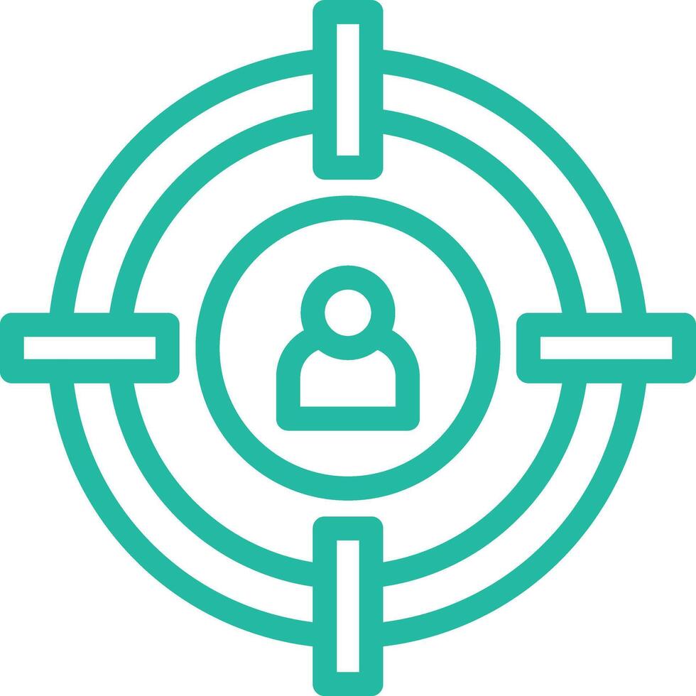Head hunting Icon Design Illustration vector