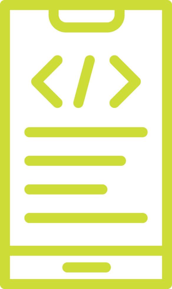 App development Icon Design Illustration vector