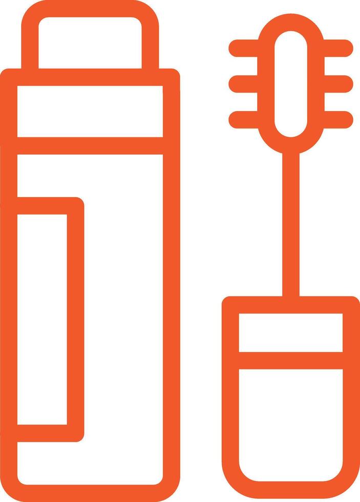Mascara Icon Design Illustration vector