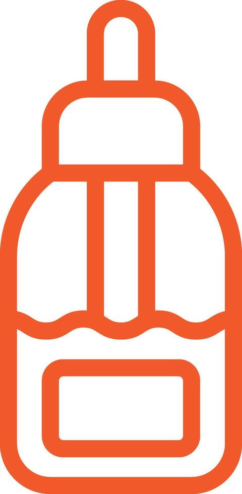 Organic oil Icon Design Illustration vector