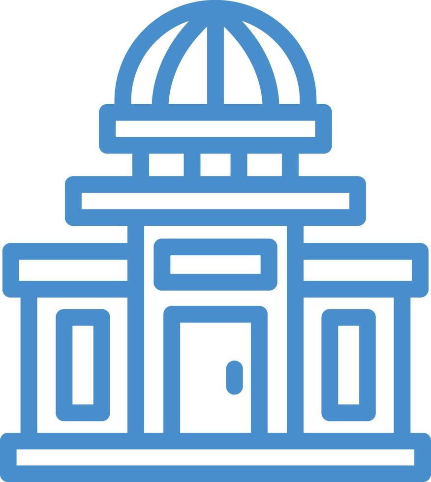 Government building Icon Design Illustration vector