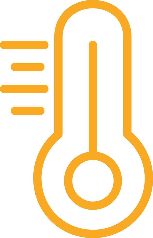 Thermometer Icon Design Illustration vector