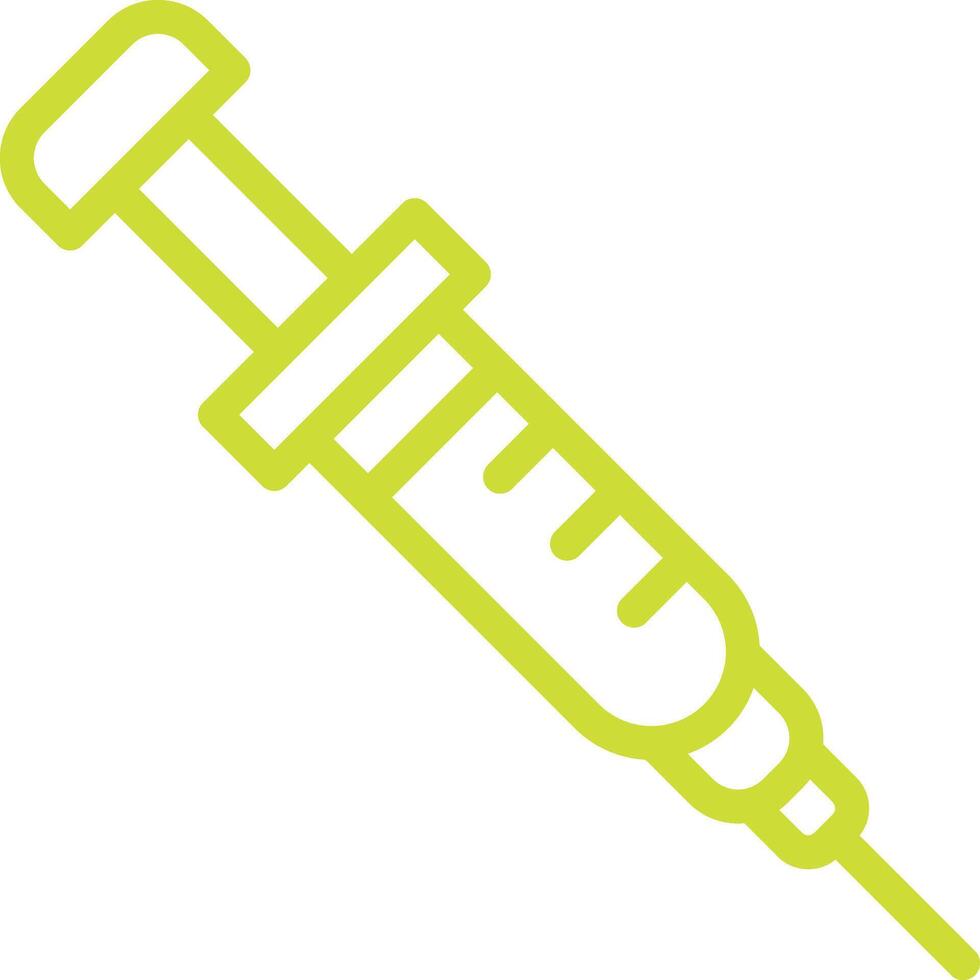 Injection Icon Design Illustration vector