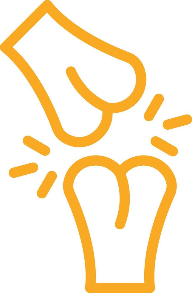 Joint Icon Design Illustration vector