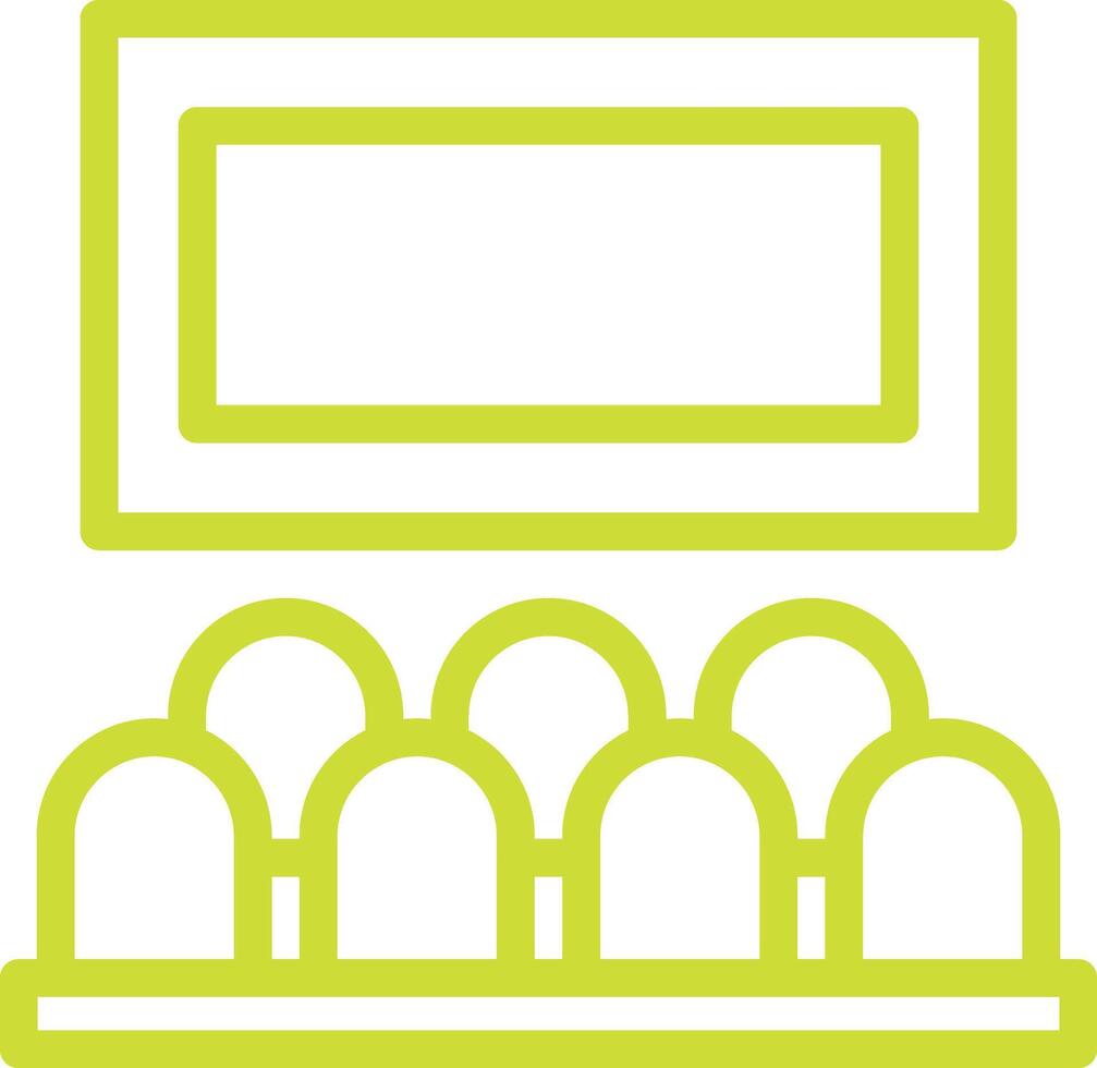 Movie theater Icon Design Illustration vector