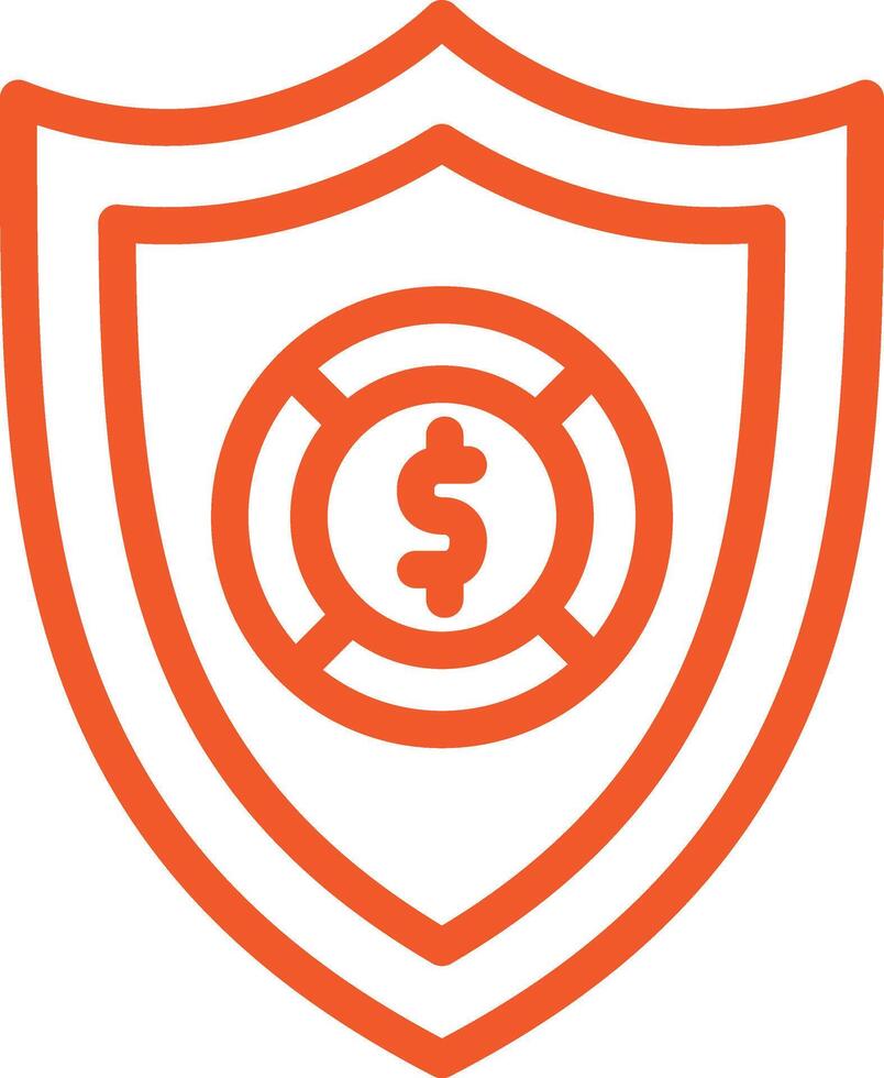 Shield Icon Design Illustration vector