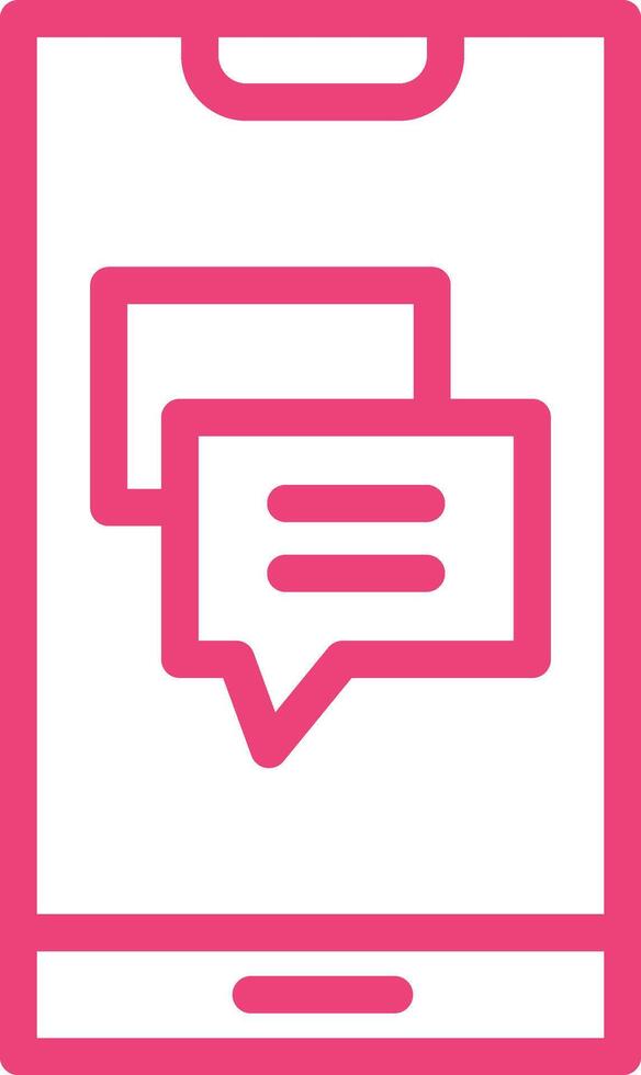 Message Icon Design Illustration vector