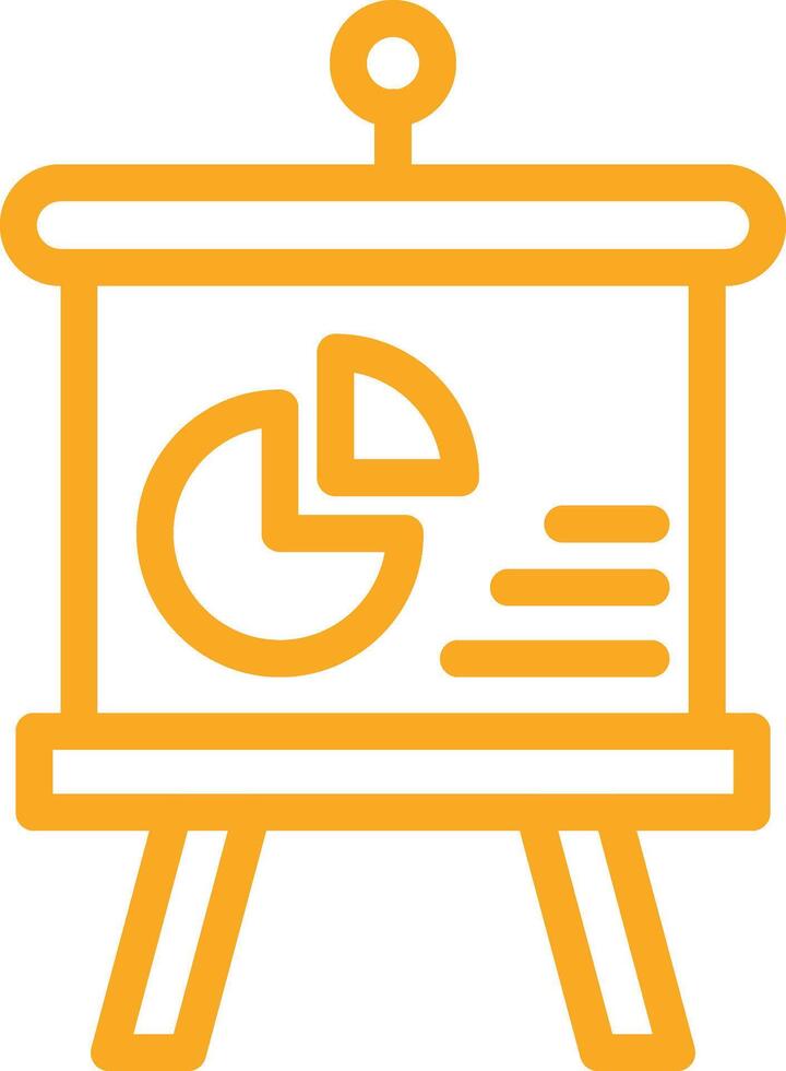 Presentation Icon Design Illustration vector